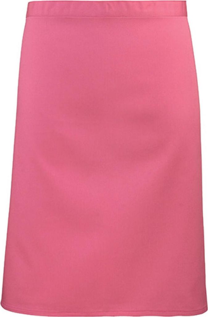 Premier Workwear PR151 | Bistroschürze - 70 x 50 cm - Hauswäsche: bis 60 °C - Farbe: Fuchsia (ca. Pantone 219) - Größe: 70 x 50 cm
