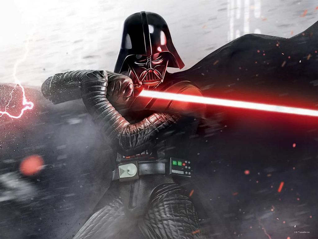 Star Wars - Aktion Pose-Puzzle, "Darth Vader" CD1479 (Einheitsgröße) (Bunt)