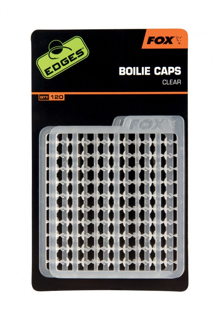 Fox Edges Boilie Caps Clear Boiliestopper -120 Stück Produktbild 