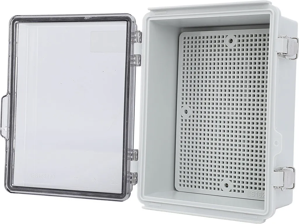Boîte de jonction électrique IP67 avec couvercle transparent 200x150mm