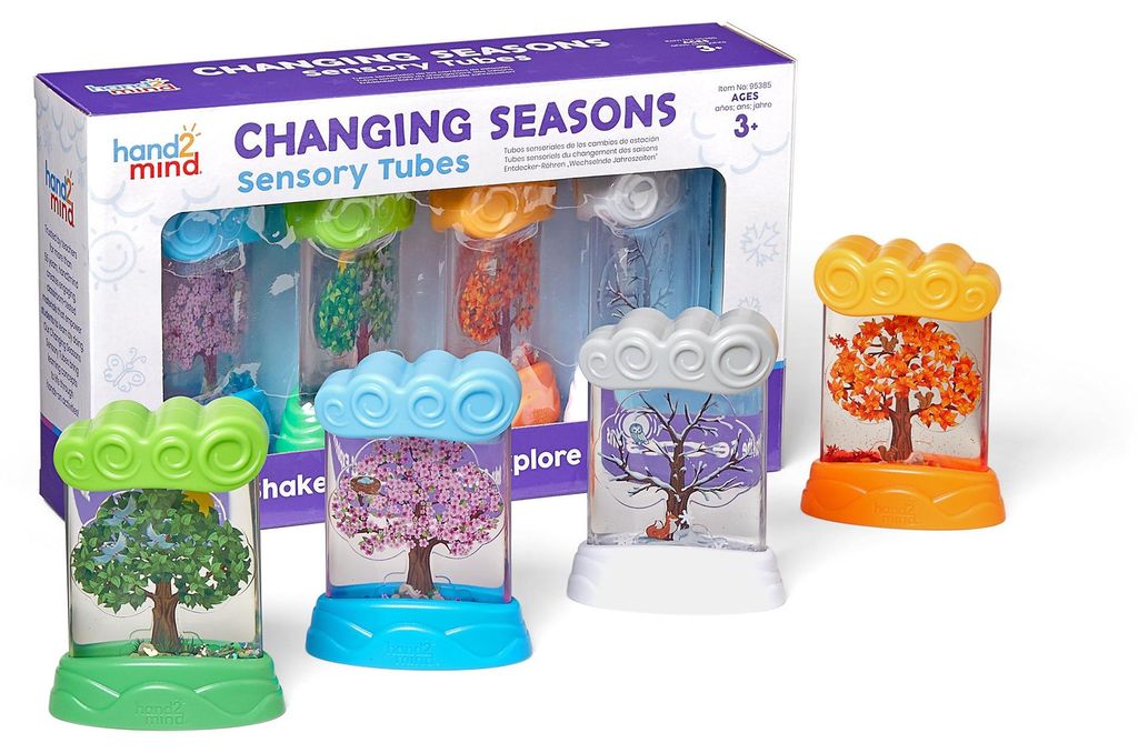Learning Resources sensorisches Spielzeug Changing Seasons Sensory Tubes