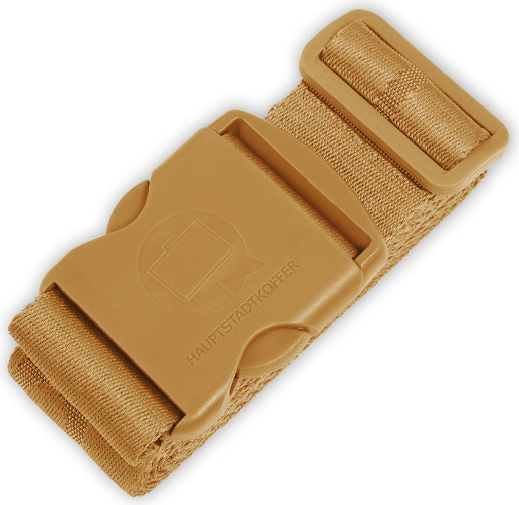 Hauptstadtkoffer - Koffergurt extra stark, Gepäckgurt reißfest, Suitcase Luggage Strap 5 cm x 190 cm Gepäck Koffer-Band Gepäckriemen Koffer-Zub...