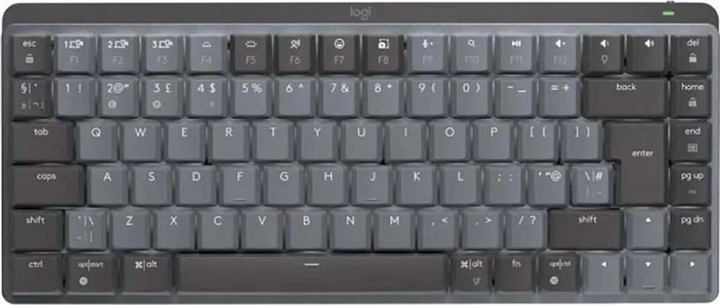 Logitech MX Mechanical Mini, Bezdrátový, RF bezdrátové + Obrázek produktu 