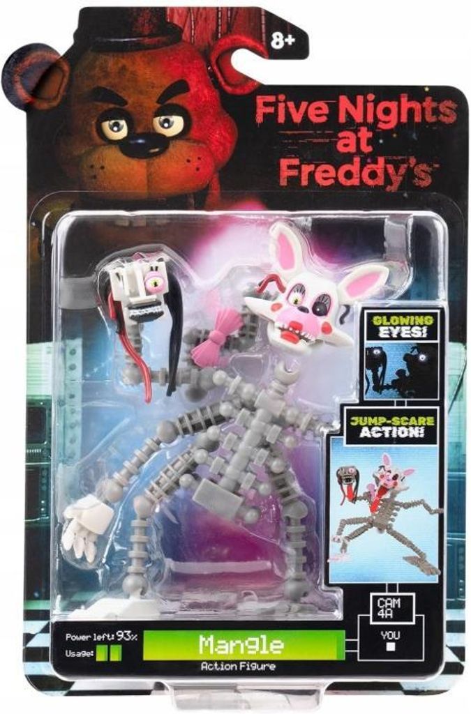 FNAF Five Nights at Freddy's, action figure di Mangle, 12 Immagine del prodotto 