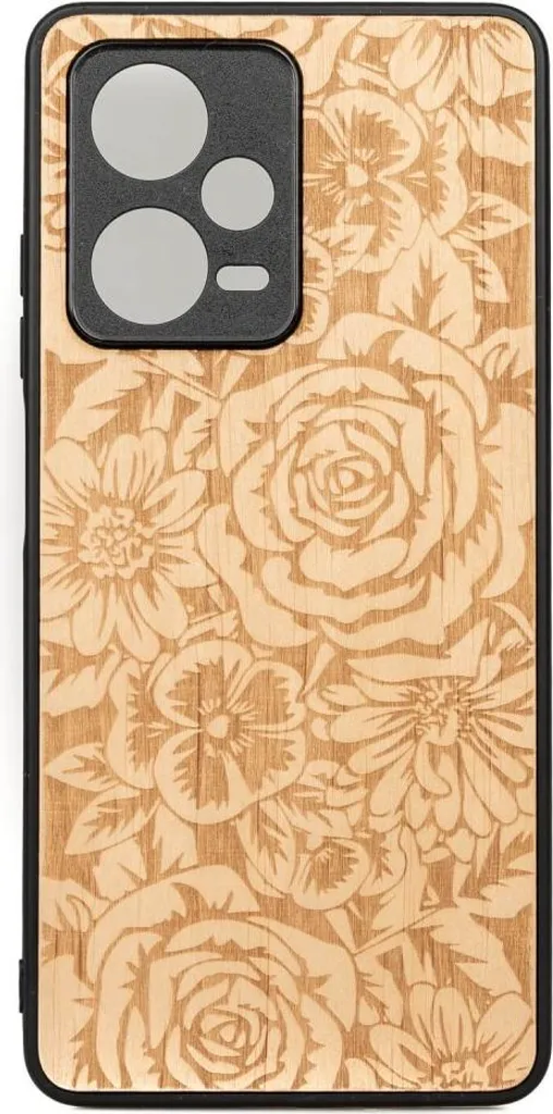 Bewood Redmi Note 12 Pro 5G Cover Legno Aniegre - Roses Edition