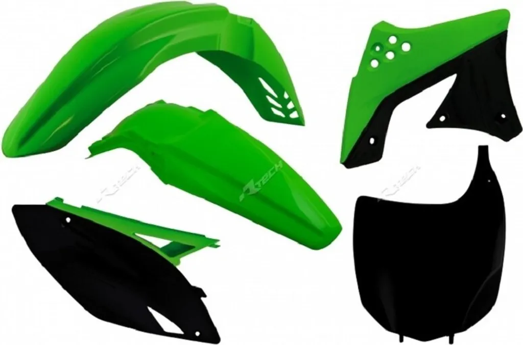 Kit plastique Racetech anti-casse pour moto Kawasaki KX-F250 2012