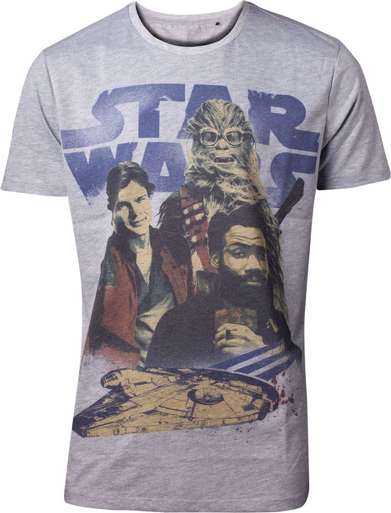 Star Wars - Han Solo 3 Is A Crowd Men's T-shirt - Difuzed  Produktbild 