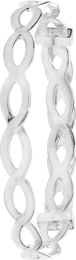 Jonc Bébé Anti-Irritation Argent 925 - Bracelet Souple et Extensible
