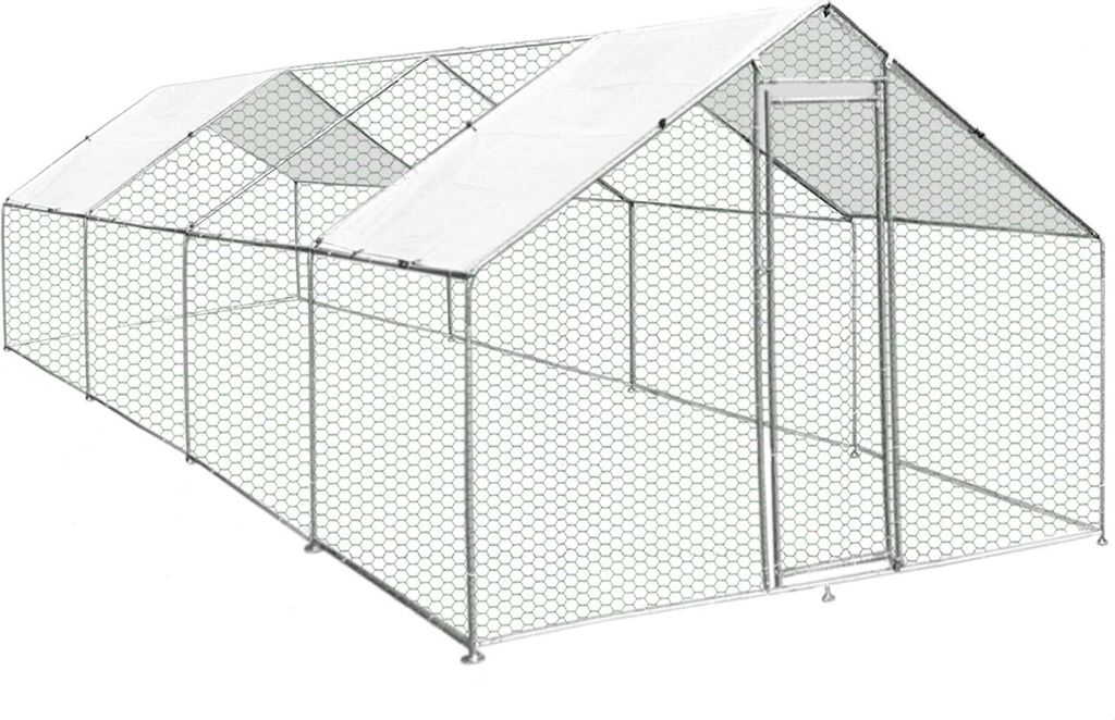 Hühnerstall Hühnerfreilauf Hühnergehege Auslauf Outdoor-Hühnerkäfig UV Geflügel