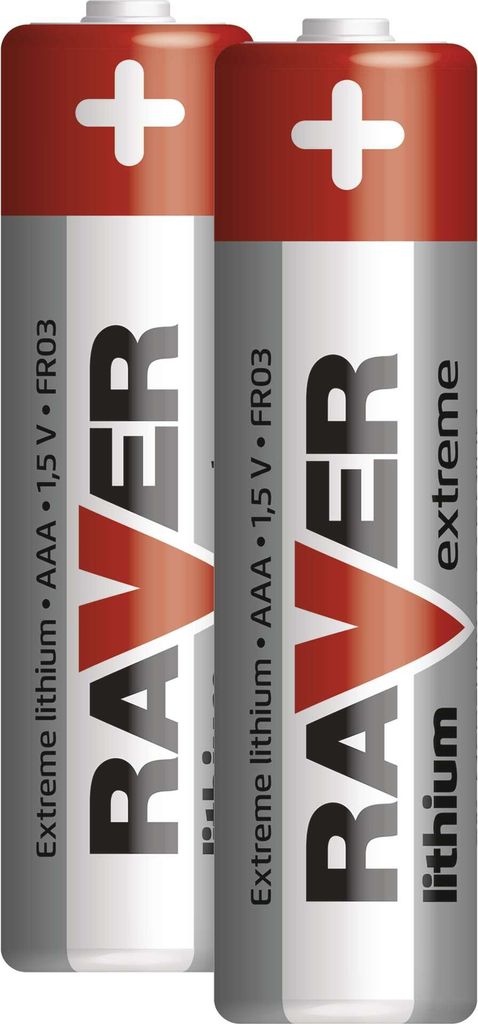 EMOS RAVER Batterien für Outdoor, AAA Micro Lithium Batterien 2er Pack, nicht aufladbar, für Außen: Digitalkamera, Außensensor, Taschenlampe, B...