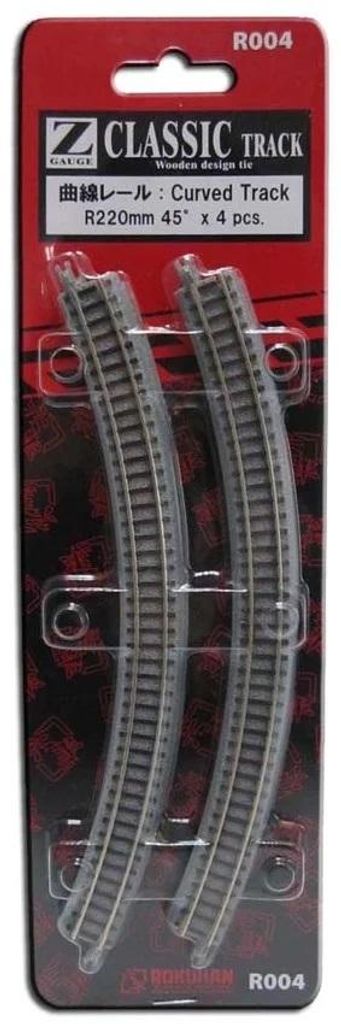 Rokuhan 7297004- Z Gleis gebogen R220-45°