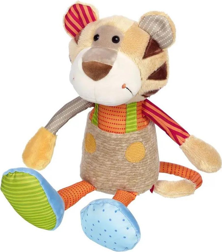 Sigikid Tiger Patchwork Sweety 30 cm Produktbild 