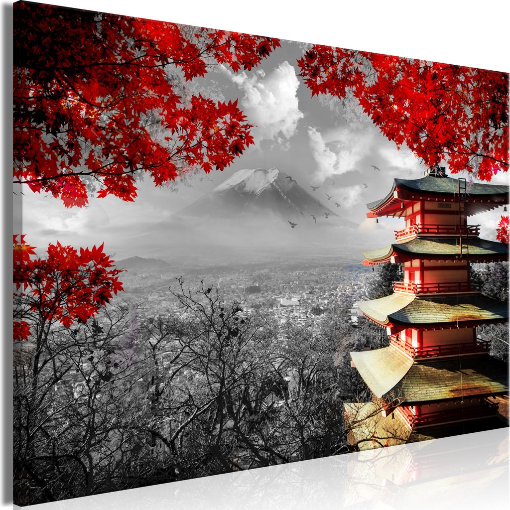 Italienischer Leinwand Leinwandbild - Adventure (1 Part) Wide 90x60 cm Orient c-C-0240-b-a
