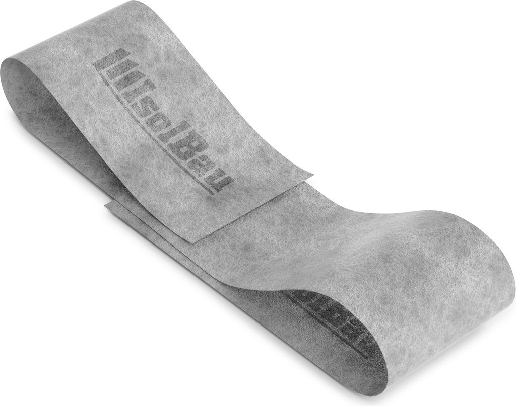 Isolbau Dichtband P3 Grau - 1 m Abdichtband Wasserdichtes Dichtungsband für Sanitär, Dusche, Bad und Fliesen, Balkon und Terrasse, Abdichtung fü...