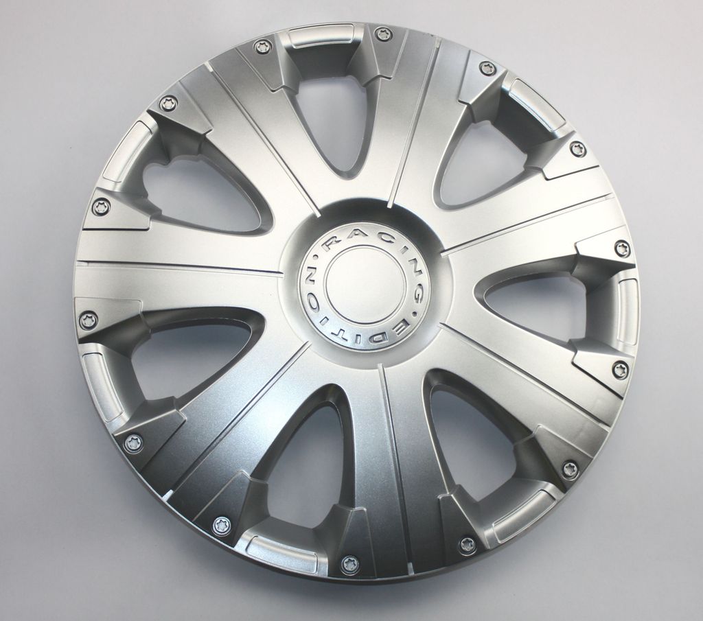SET Radkappen Radzierblenden 4er Satz 16 RACING silver