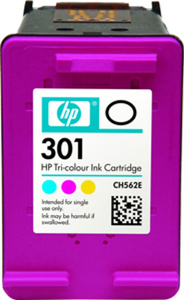 HP 301 Cyan/Magenta/Gelb Original Druckerpatrone Produktbild 