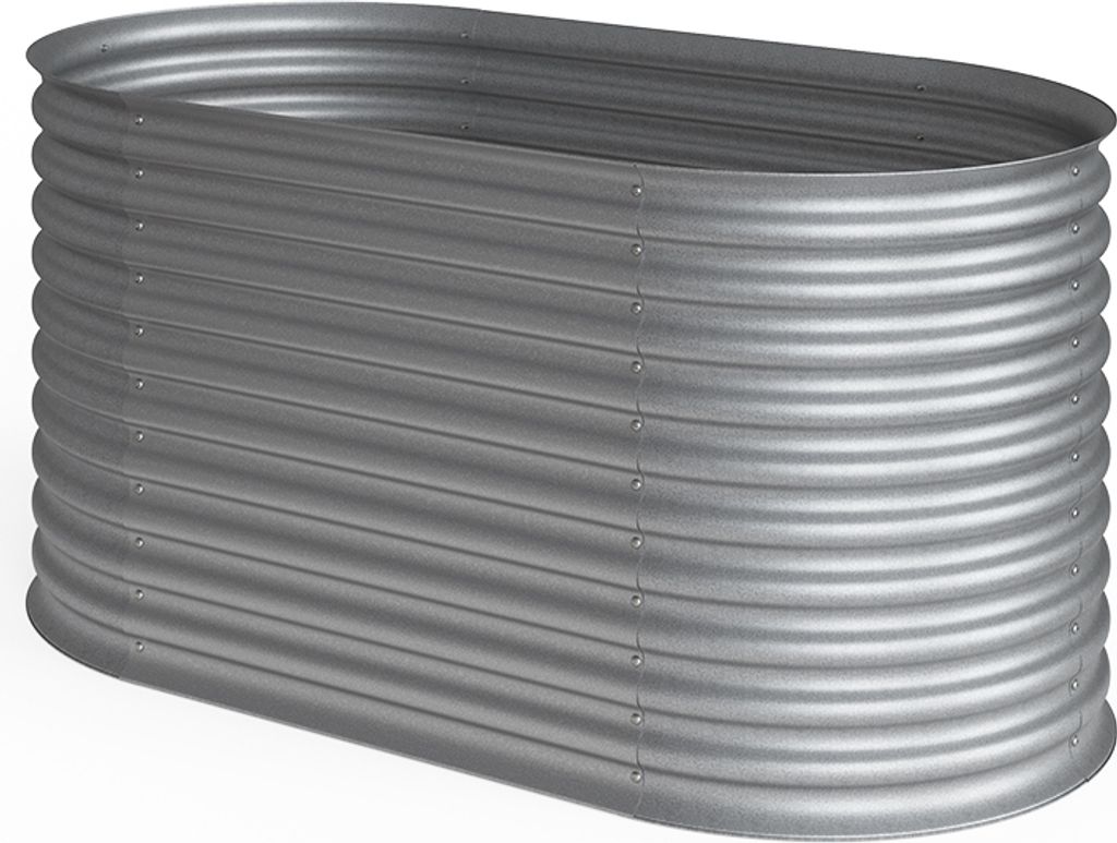 OK-Living Hochbeet , 160 x 82 cm, Silber Produktbild 
