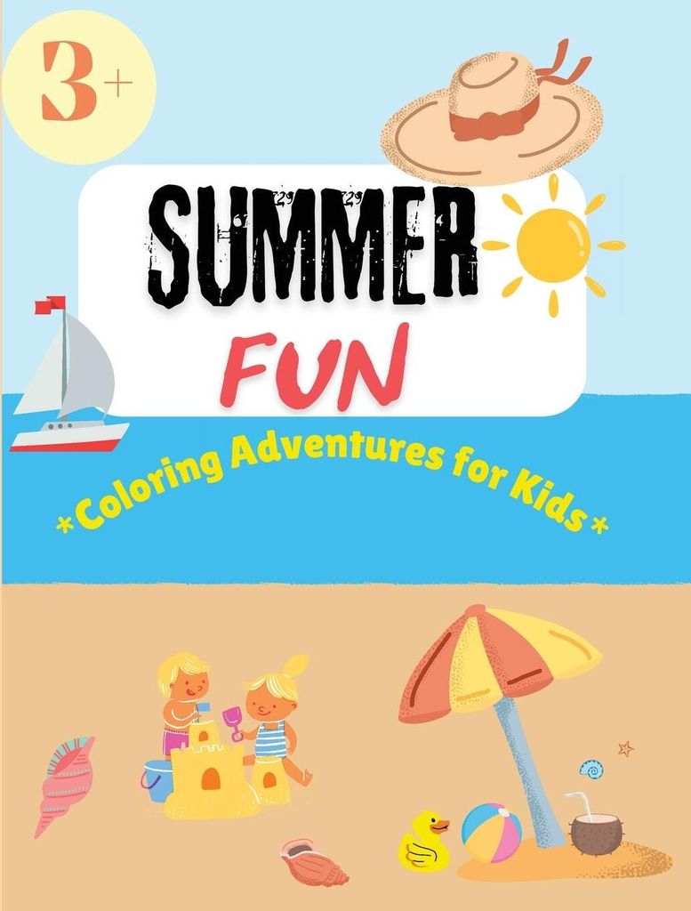 Summer Fun Coloring Adventures for Kids