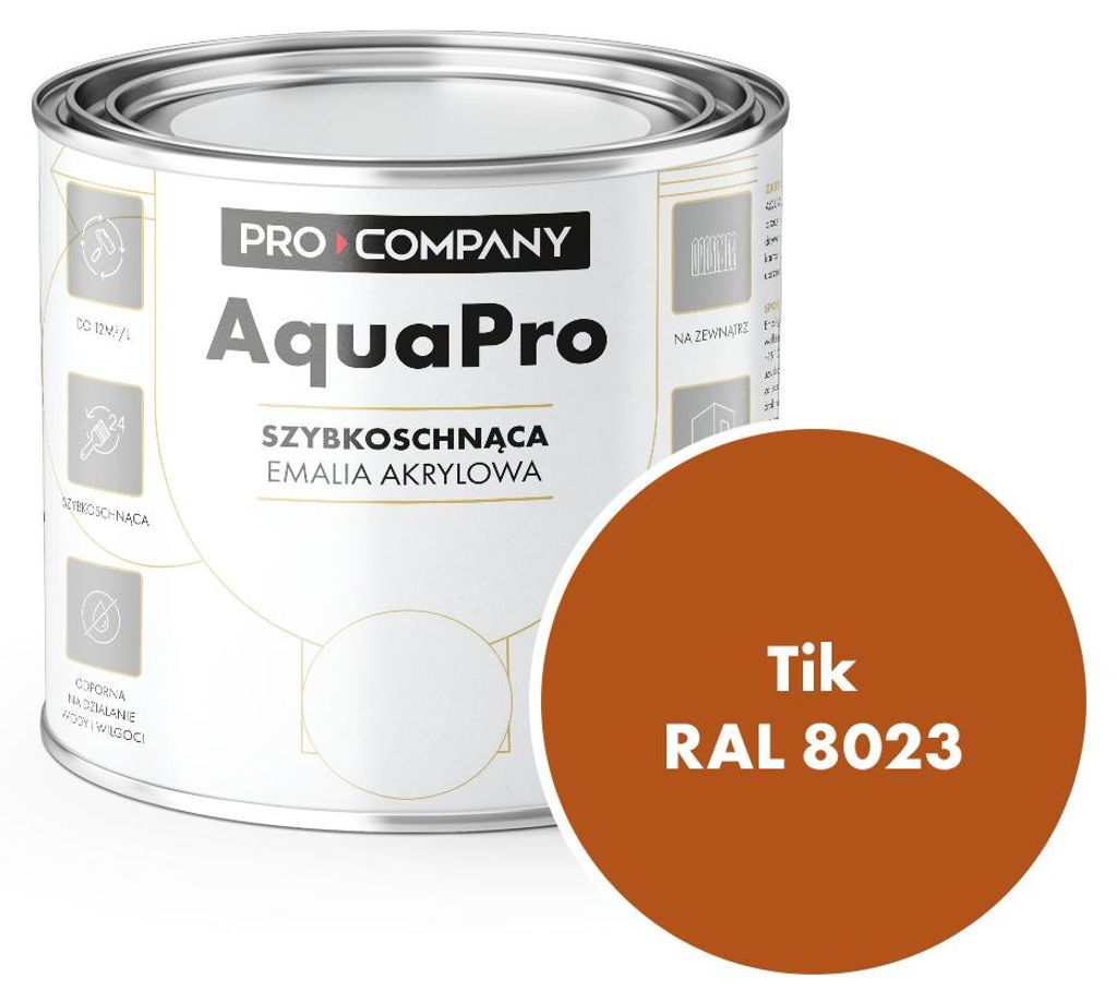 AQUA PRO Emalia akrylowa szybkoschnaca do drewna i metalu Zdjęcie produktu 