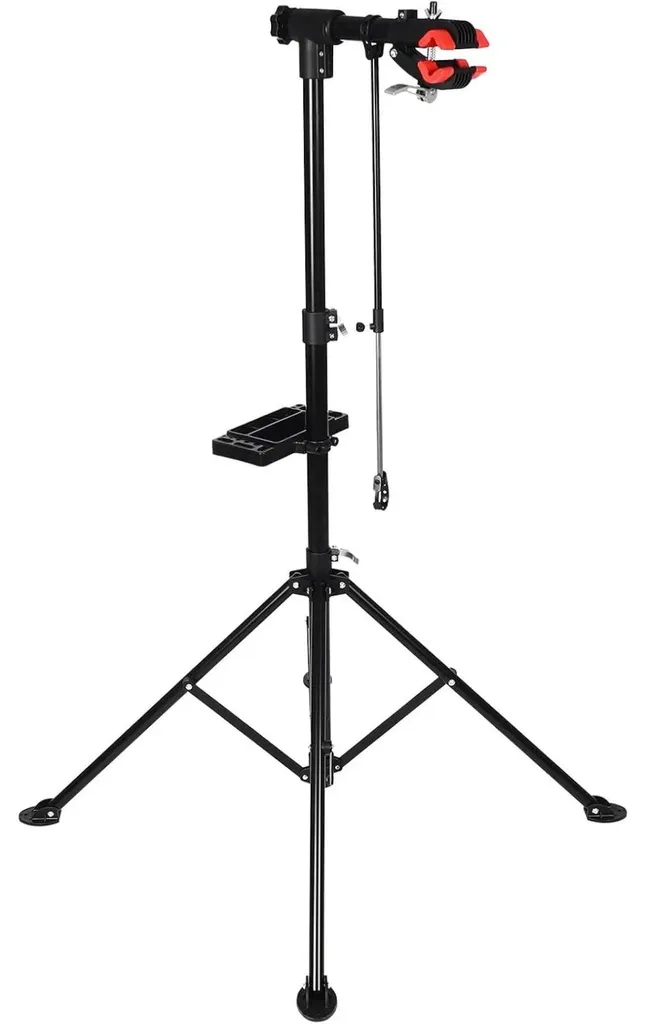 Support de montage vélo ajustable 190cm avec socle trépied stable