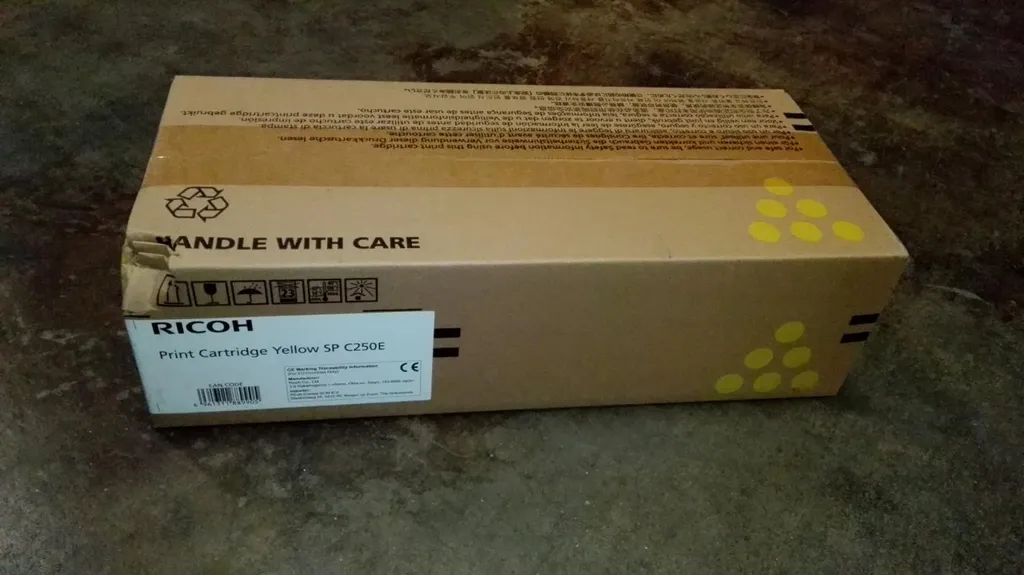 Consommable Ricoh Jaune Original 19.37g pour Documents Couleur Nets - 5