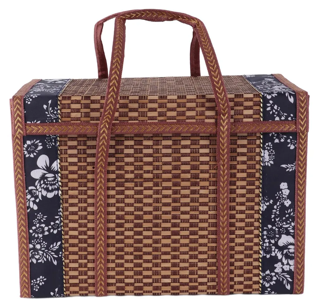 Panier en bambou pour organiser vos fruits et snacks sans encombre