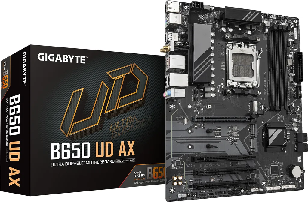 Gigabyte B650 UD AX AM5 DDR5 ATX - Scheda Madre Gaming WiFi 6