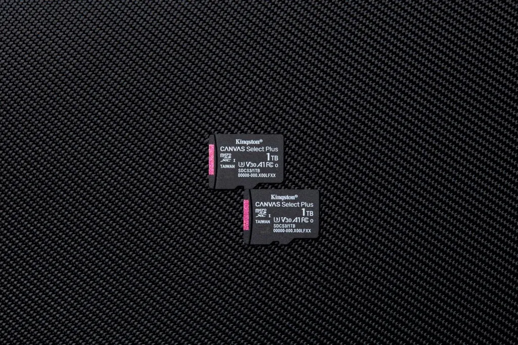 Carte MicroSD 1TB Kingston Canvas Select Plus SDCS3 pour smartphone