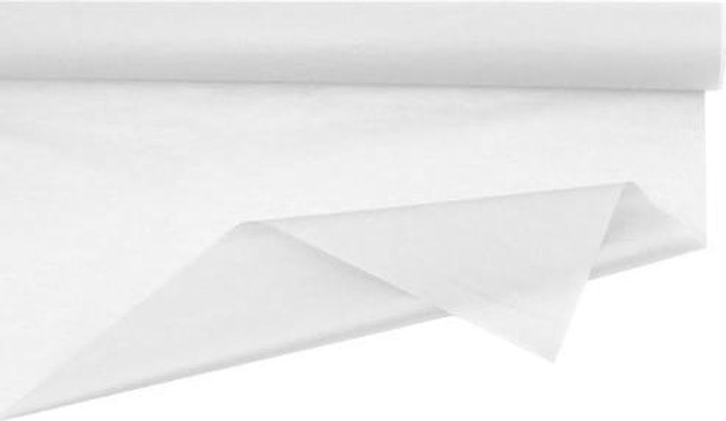 Packpapier auf Rolle 75 cm x 50 m WEISS