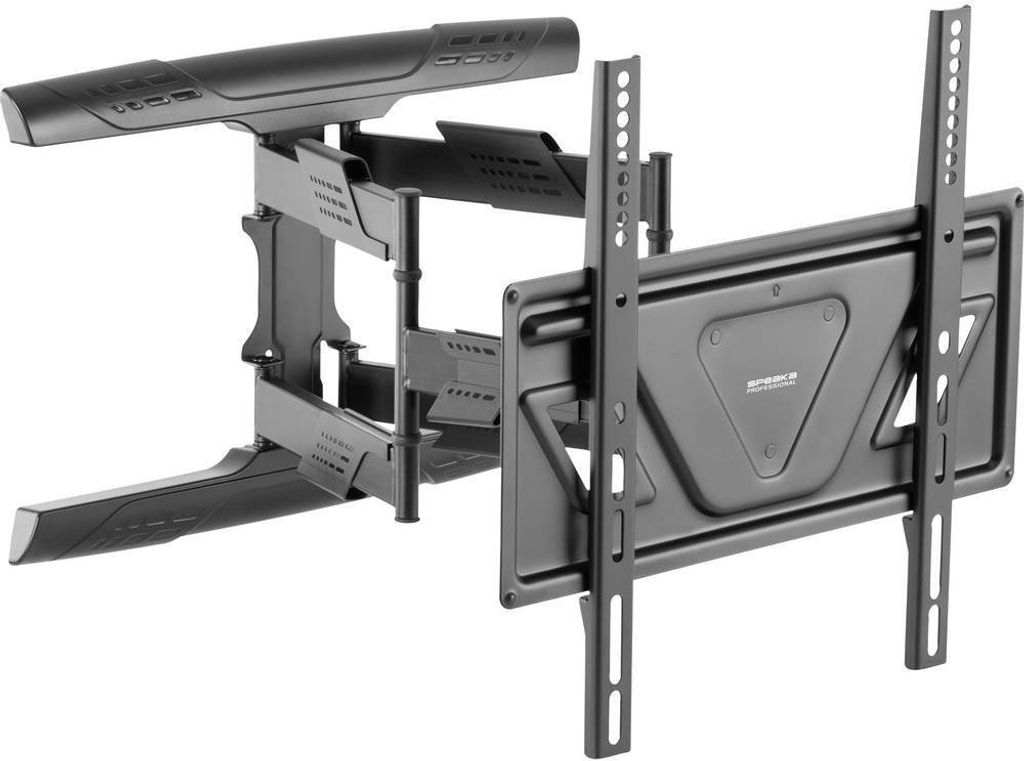 SpeaKa Professional TV-Wandhalterung 81,3 cm (32) - 177,8 cm (70) Neigbar, Schwenkbar, Ausziehbar Geeignet für Curved