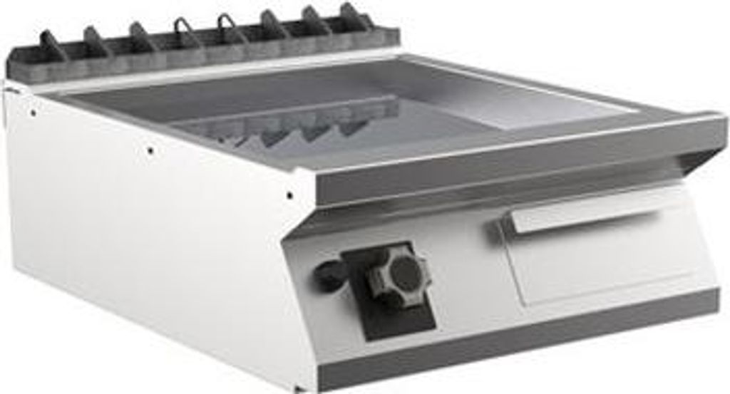 Mareno M1-900 Gasgrillplatte mit glatter Chromplatte, 60cm