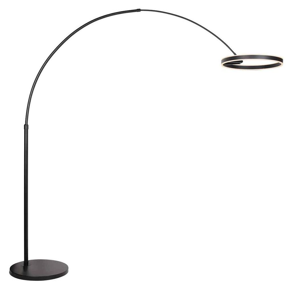 Stehlampe - schwarz - Ringlux -  kunststoff metall - Produktbild 