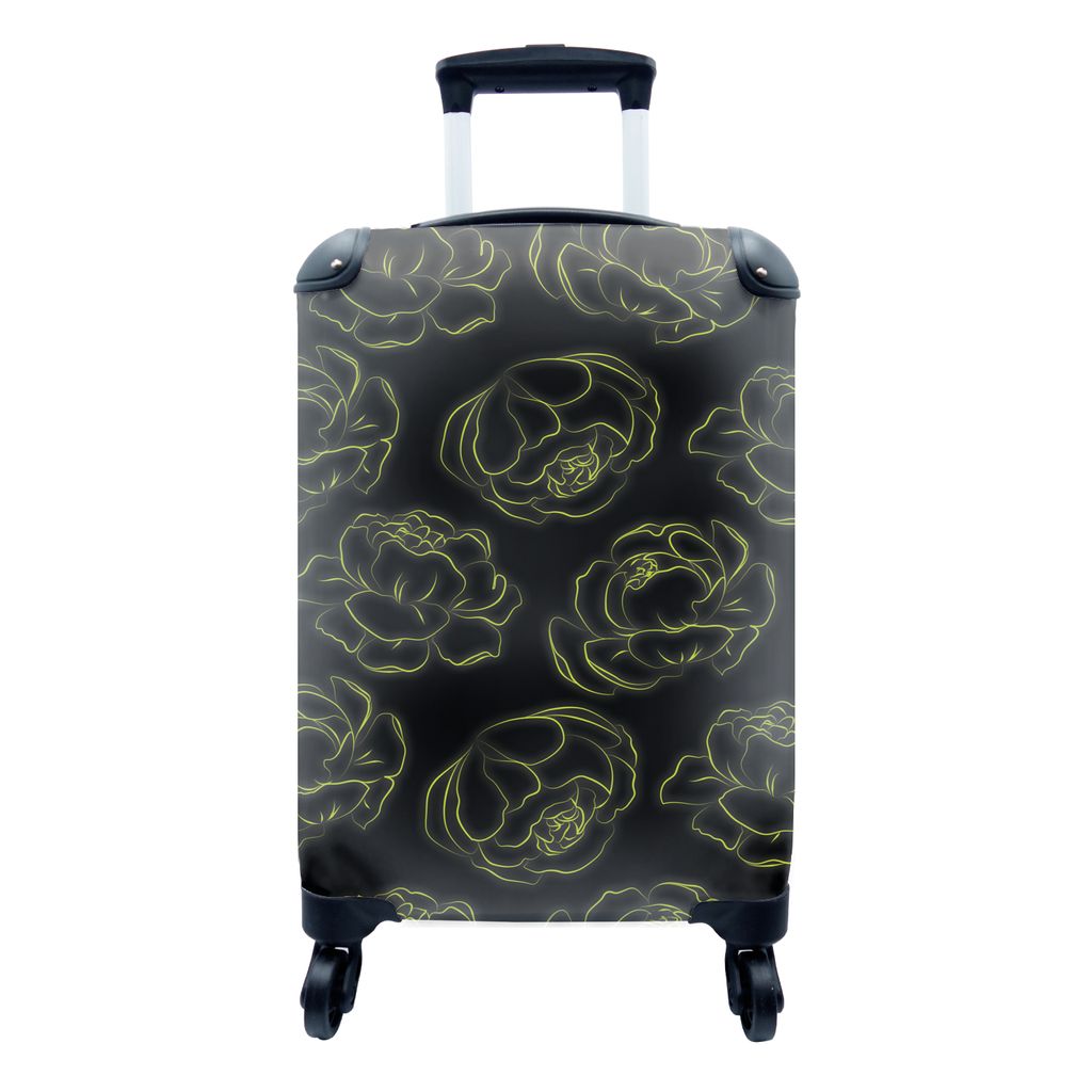 MuchoWow® Koffer Handgepäck Trolley Rollkoffer Kleine Produktbild 