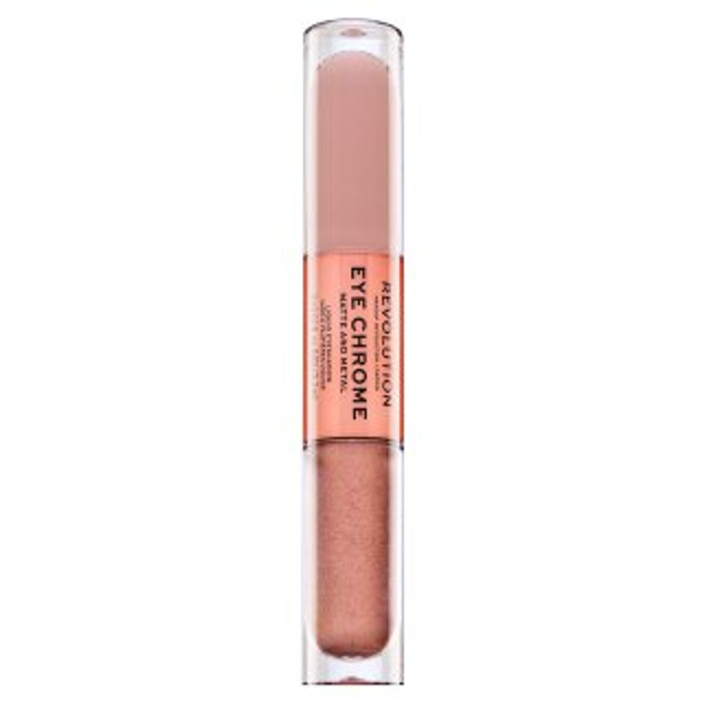 Makeup Revolution Eye Chrome Matte & Metal Liquid Eyeshadow - Life langanhaltender Lidschatten in Stiftform 2,2 g