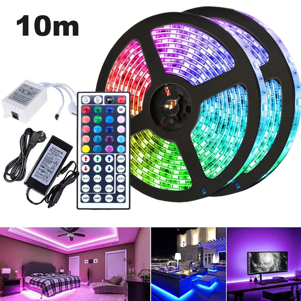 Kit LED 10M Jopassy 5050 SMD White | High Performance Indoor IP20