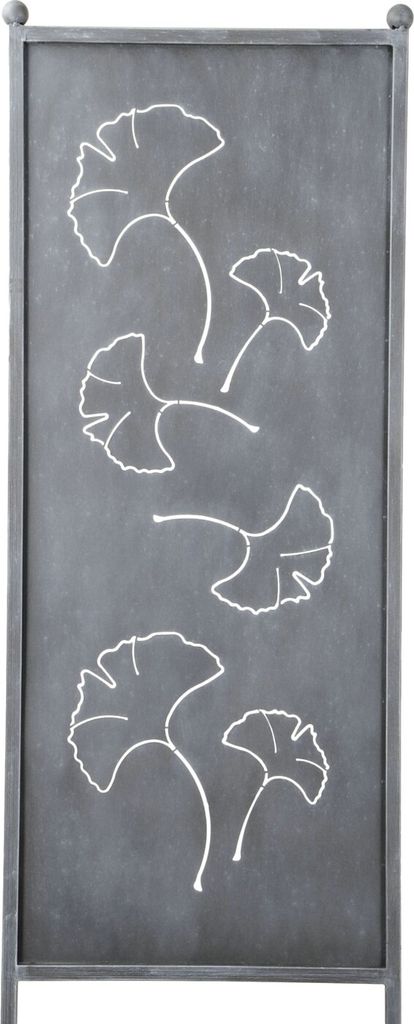 Serviettenhalter Aus Metall Mit Ginkgo-Blatt-Arm – Rustikale Tischdekoration, 19 X 18 Cm