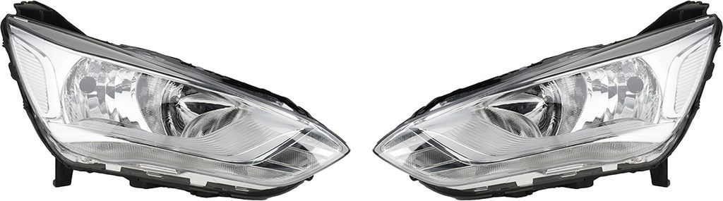 Johns, Scheinwerfer Links & Rechts Set passend für Ford C-Max 10 C-MAX und GRAND C-MAX