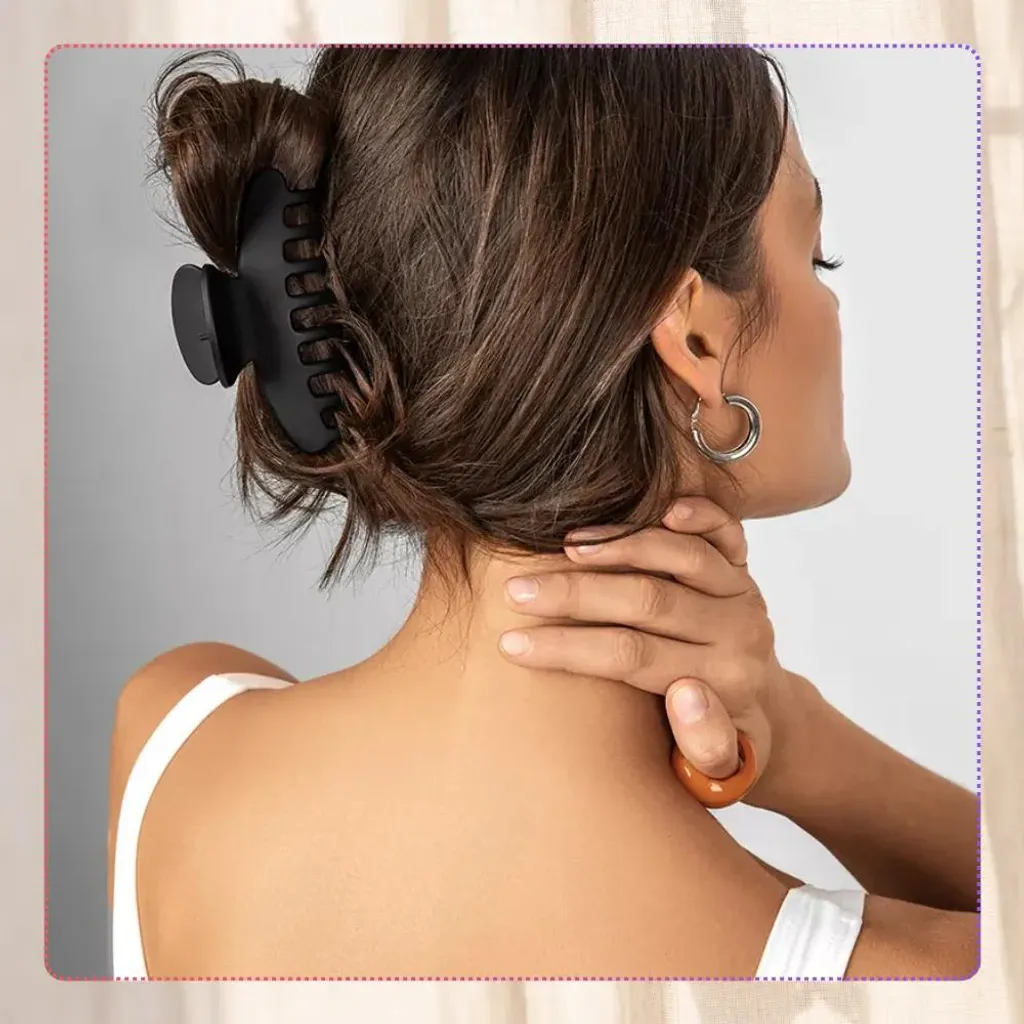 Set 4 Fermagli Capelli Camerazar Neri: Accessori Professionali Styling - 12