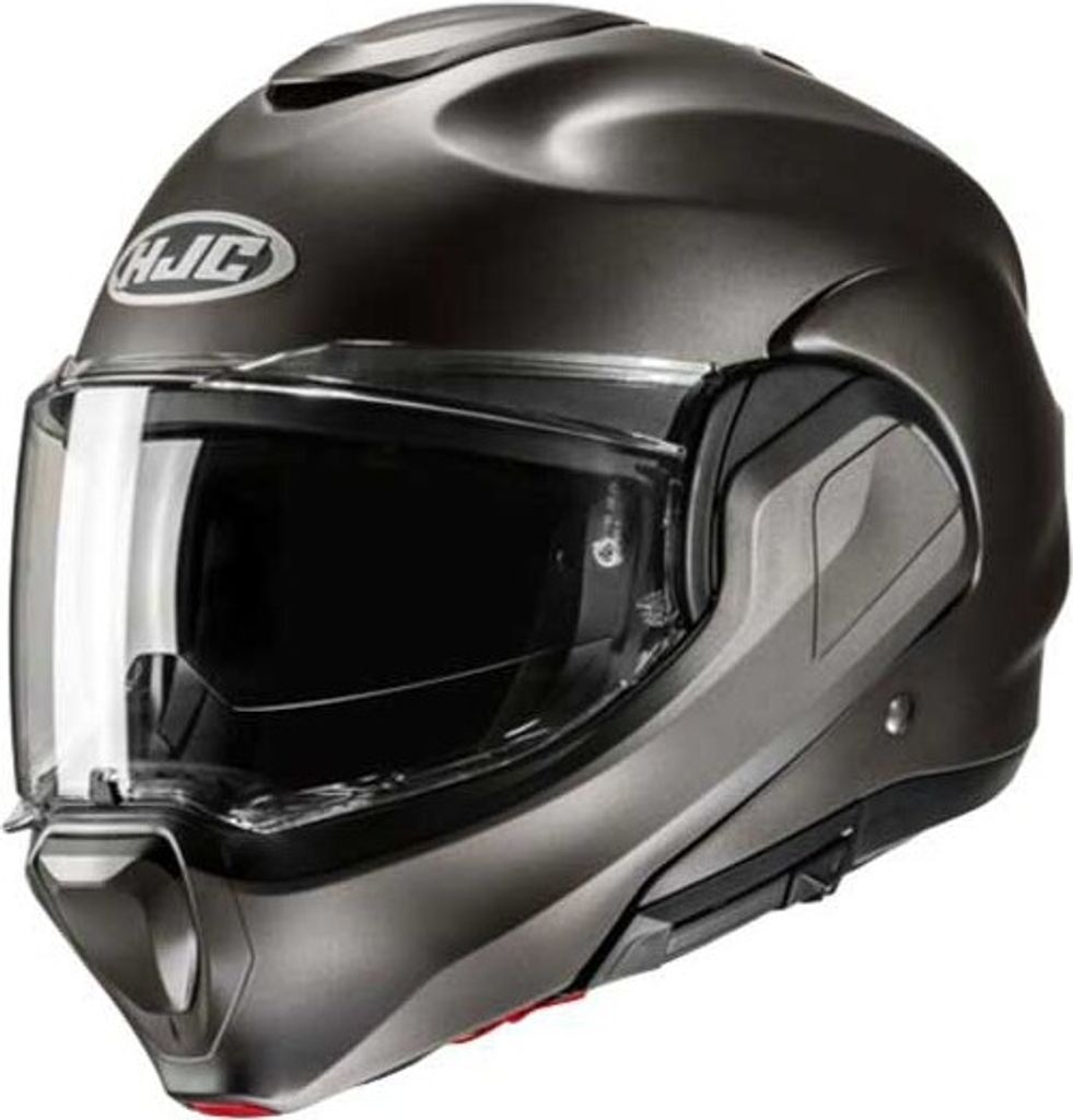 Hjc F100 Modularhelm Schwarz 2XL Schwarz 2XL