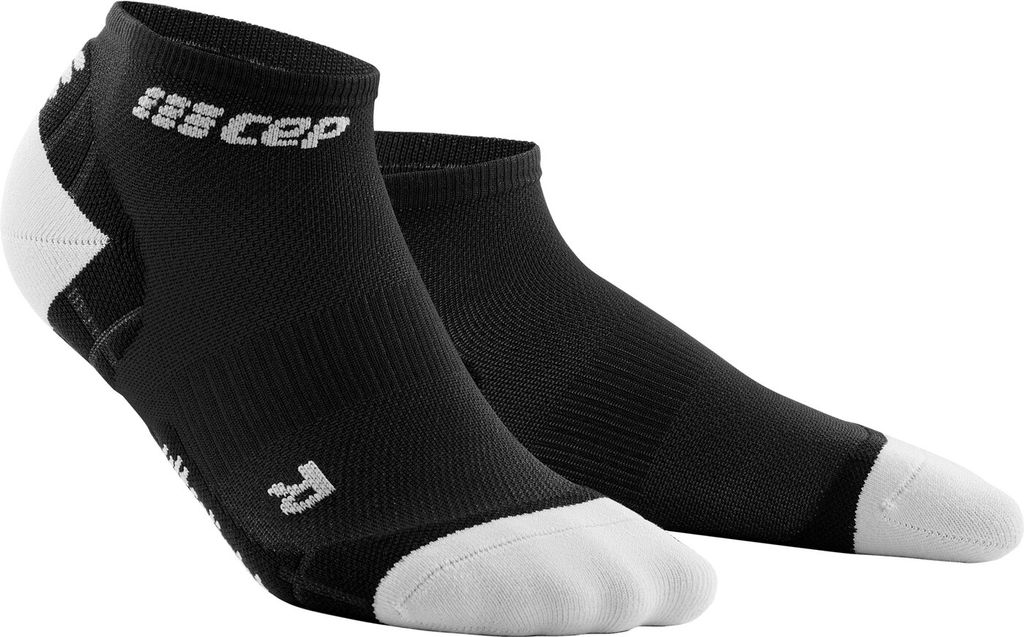 CEP ULTRALIGHT LOW CUT SOCKS Lady black/light grey | WP4AIY, Größe:4