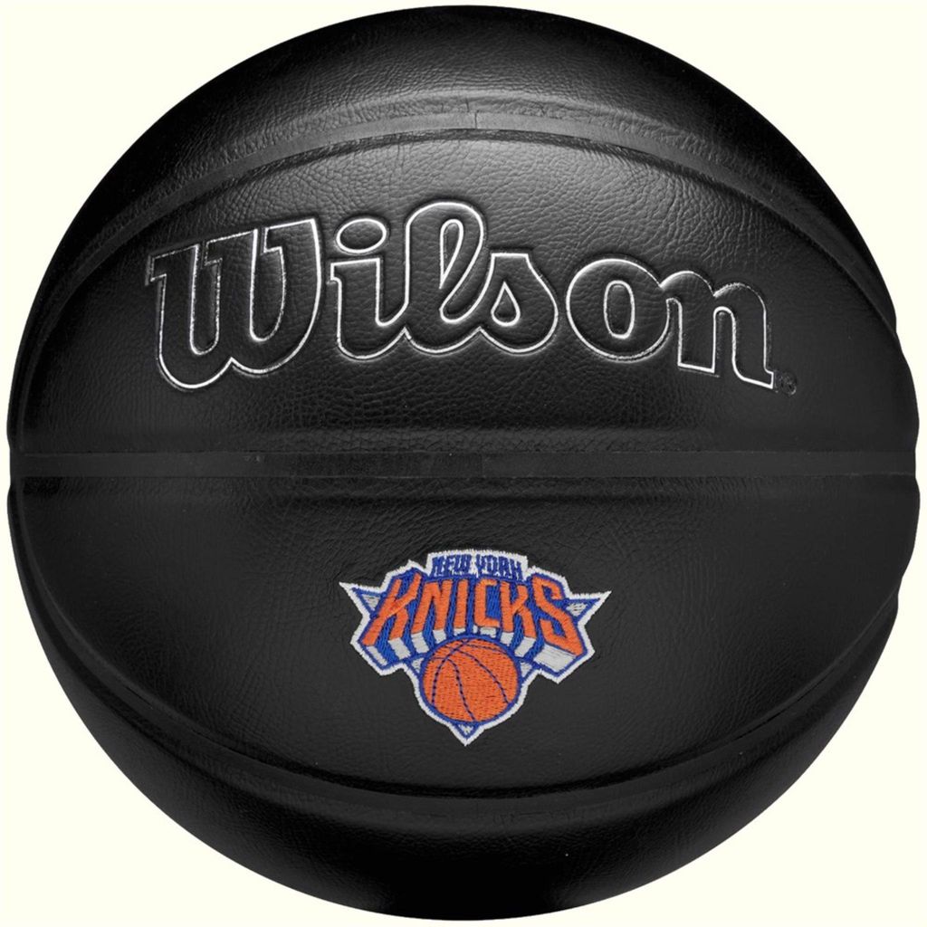 Wilson Nba Team Premiere New York Knicks Basketballball Schwarz 7 Schwarz 7