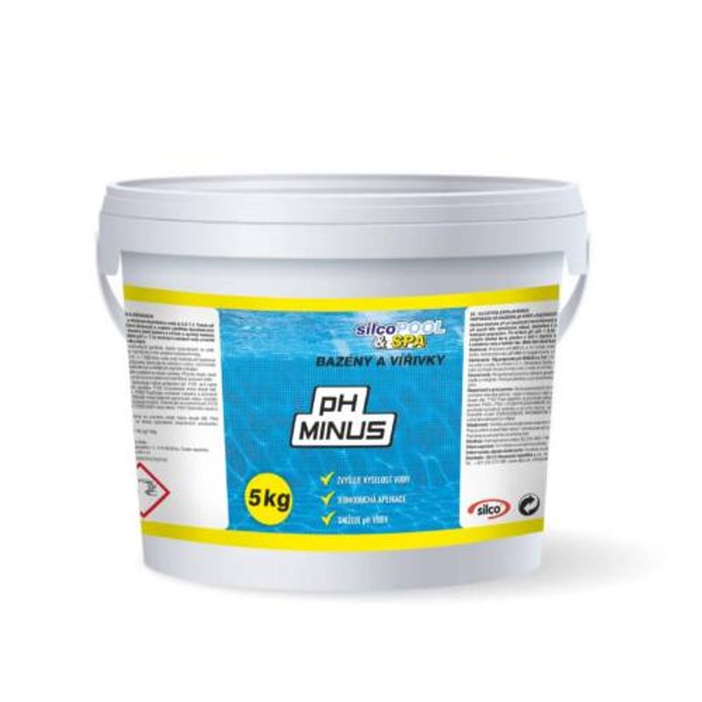 Bazénová chemie, pH minus, 5 kg, SILCO Obrázek produktu 