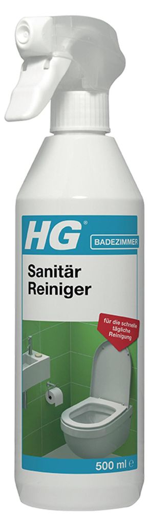 HG Sanitär Reiniger 0,5L (1er Pack) Produktbild 