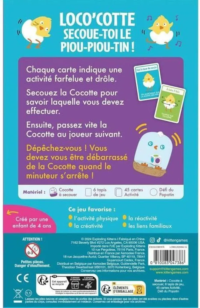 Jeu Asmodee format 14x8x21 cm - Matériel de qualité et boîte renforcée - 4