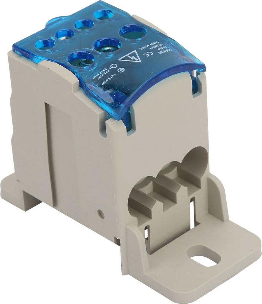 DIN-Schienen-Klemmenblock-Verteilerkasten, elektrischer Drahtverbinder, universeller Stromanschlusskasten