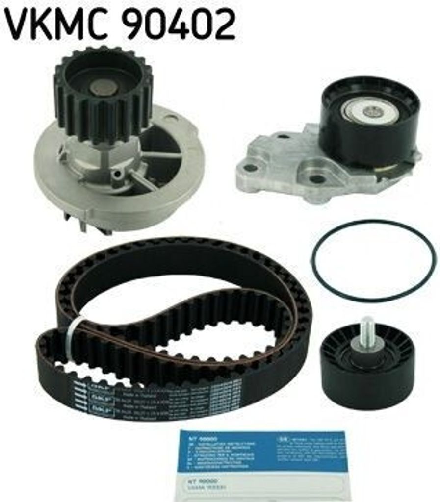SKF VKMC 90402 Zahnriemensatz + Wasserpumpe für CHEVROLET Aveo / Kalos Schrägheck (T250, T255) für DAEWOO KALOS (KLAS)