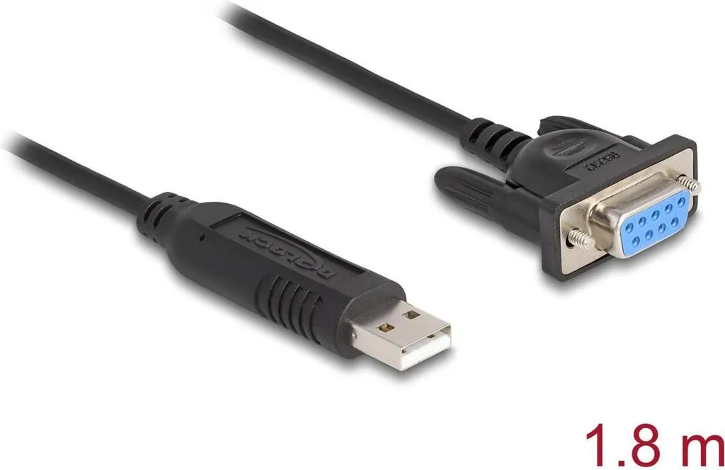 Adaptateur USB vers RS-232 Sub-D9 femelle : fixez vos ports série