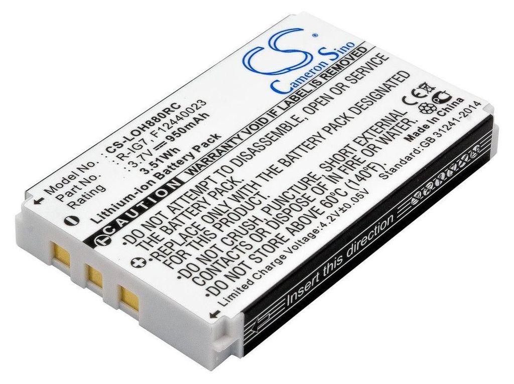 Batterie für Logitech Harmony und MX-890 (equ.F12440023) Produktbild 