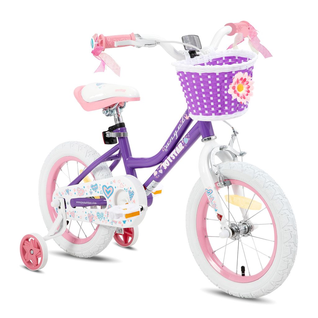 Vélo pour enfant HILAND, modèle fille, 30 cm (12 pouces), Image du produit 