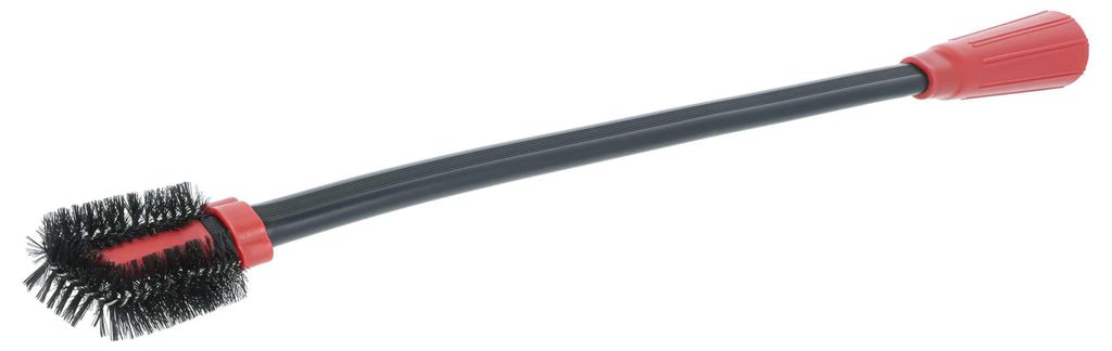 vhbw Fugendüse Flexibel kompatibel mit Miele SFCA0, SFBC0, SFBE1 Staubsauger mit 30-37 mm Rundanschluss - Staubsaugerdüse, abnehmbare Bürste, 61...